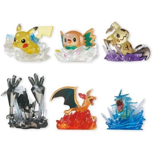 Pokemon Kimewaza Pokemotion 2 Inch Mini Figure Collectible Toy - Perfect for Display, Gifts & Pokemon Battles