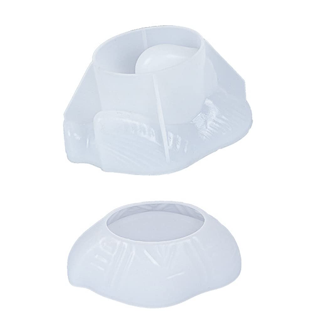 Premium Clear Crystal Epoxy Resin Mold Kit - Swan-Shaped Storage Box for Jewelry, Makeup, Snacks & DIY Crafts | Food-Safe Silicone Molds for Home Organization, Party Favors & Creative Projects