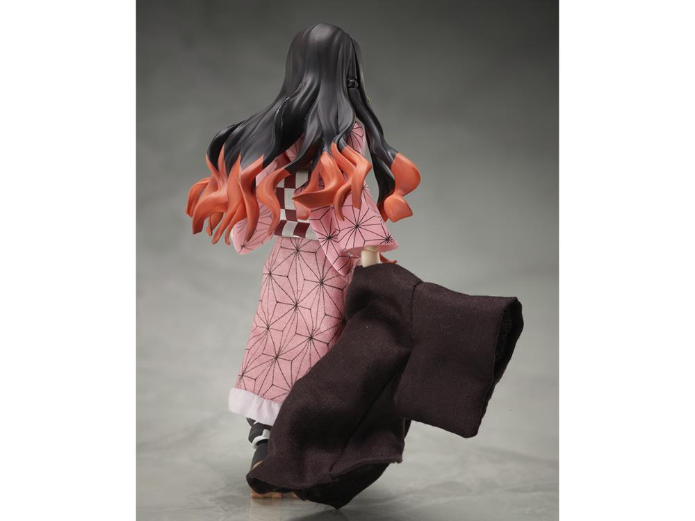 Aniplex BUZZmod 1/12 Demon Slayer: Kimetsu no Yaiba Nezuko Kamado Collectible Action Figure - Perfect for Anime Fans, Display & Cosplay Props