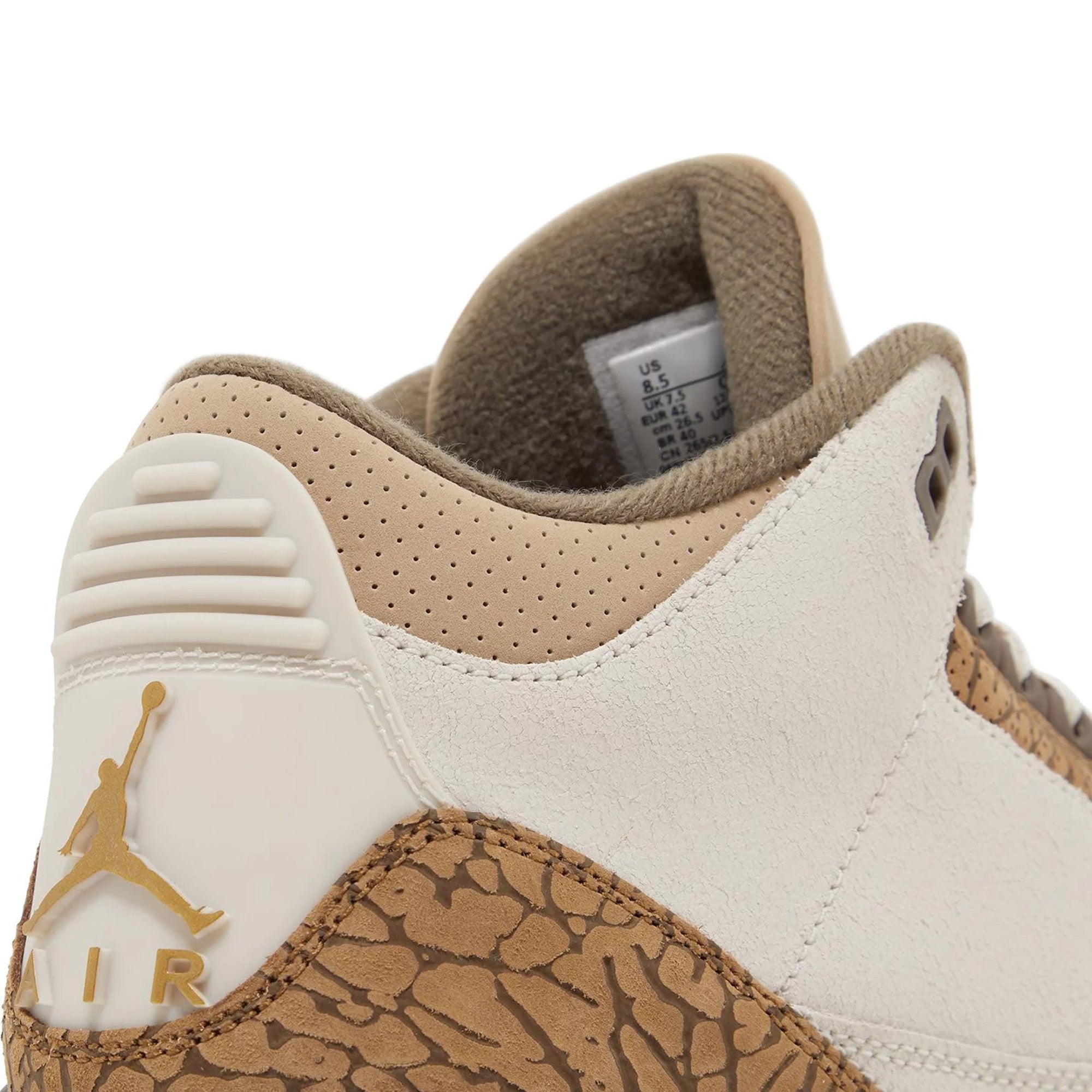 Air Jordan 3 Retro 'Palomino' (2023) - Men's Basketball Shoes for Casual Wear & Street Style | Perfect for Sneaker Collectors & Fashion Enthusiasts