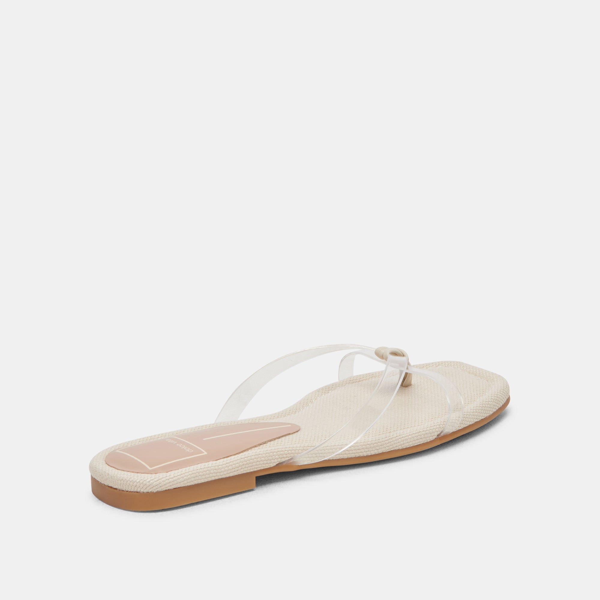 LUCCA Women's Crystal Vinyl Sandals - Stylish Comfort for Summer, Beach, and Casual Outings