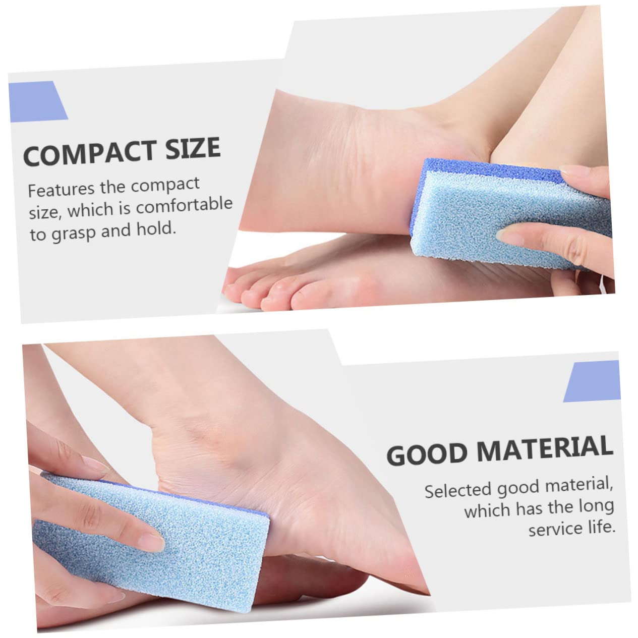Beavorty 8-Piece Professional Pedicure Kit - Foot Massage File, Exfoliator & Dead Skin Remover Tools for Smooth Feet - Perfect for Home Spa, Nail Care & Pedicure Routine