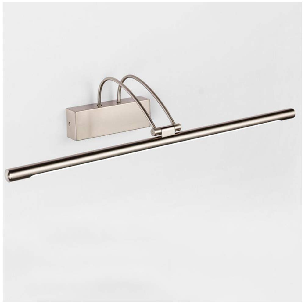 LZLYER 45Cm 9W Waterproof Adjustable Angle Bathroom Wall Light - Cool White & Warm White Vanity Mirror Lighting for Makeup, Shaving & Grooming - Perfect for Bathroom, Dressing Room & Salon Use
