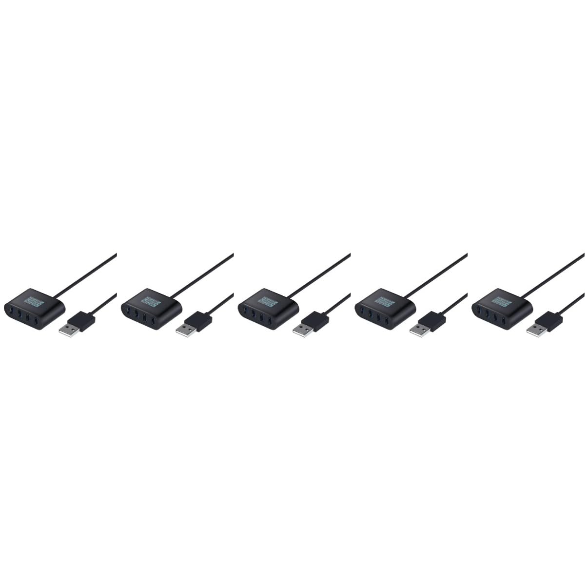Hemobllo 5-Port USB Hub - High-Speed USB Splitter for Laptops, USB Port Expander with 4 Extra Ports | Perfect for Home Office, Gaming Setup & Travel Accessories