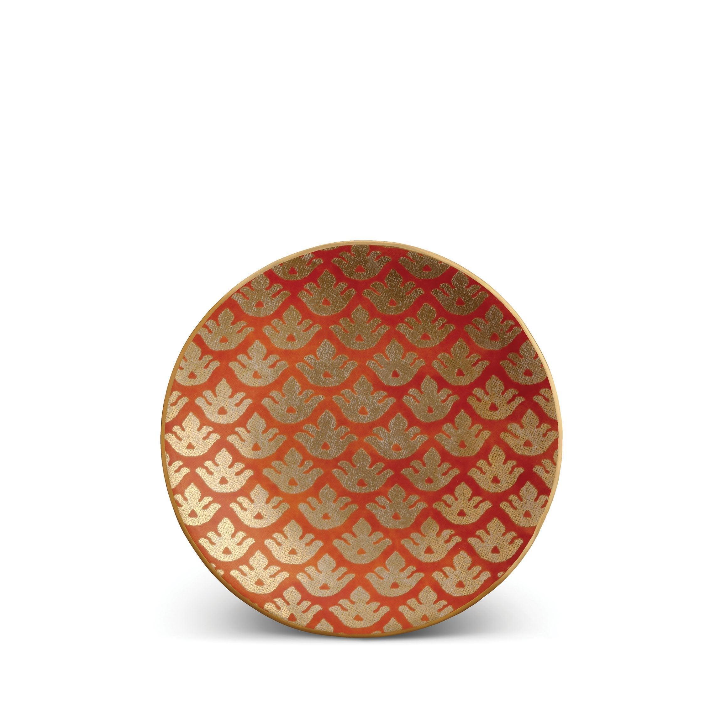 Fortuny Canestrelli Canape Plates - Set of 4 Elegant Appetizer Dishes for Cocktail Parties, Weddings & Home Entertaining