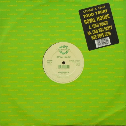 Royal House Todd Terry Yeah Buddy T-Shirt - Vintage Dance Music Tee for Men & Women - Perfect for Raves, Concerts & 90s Retro Parties