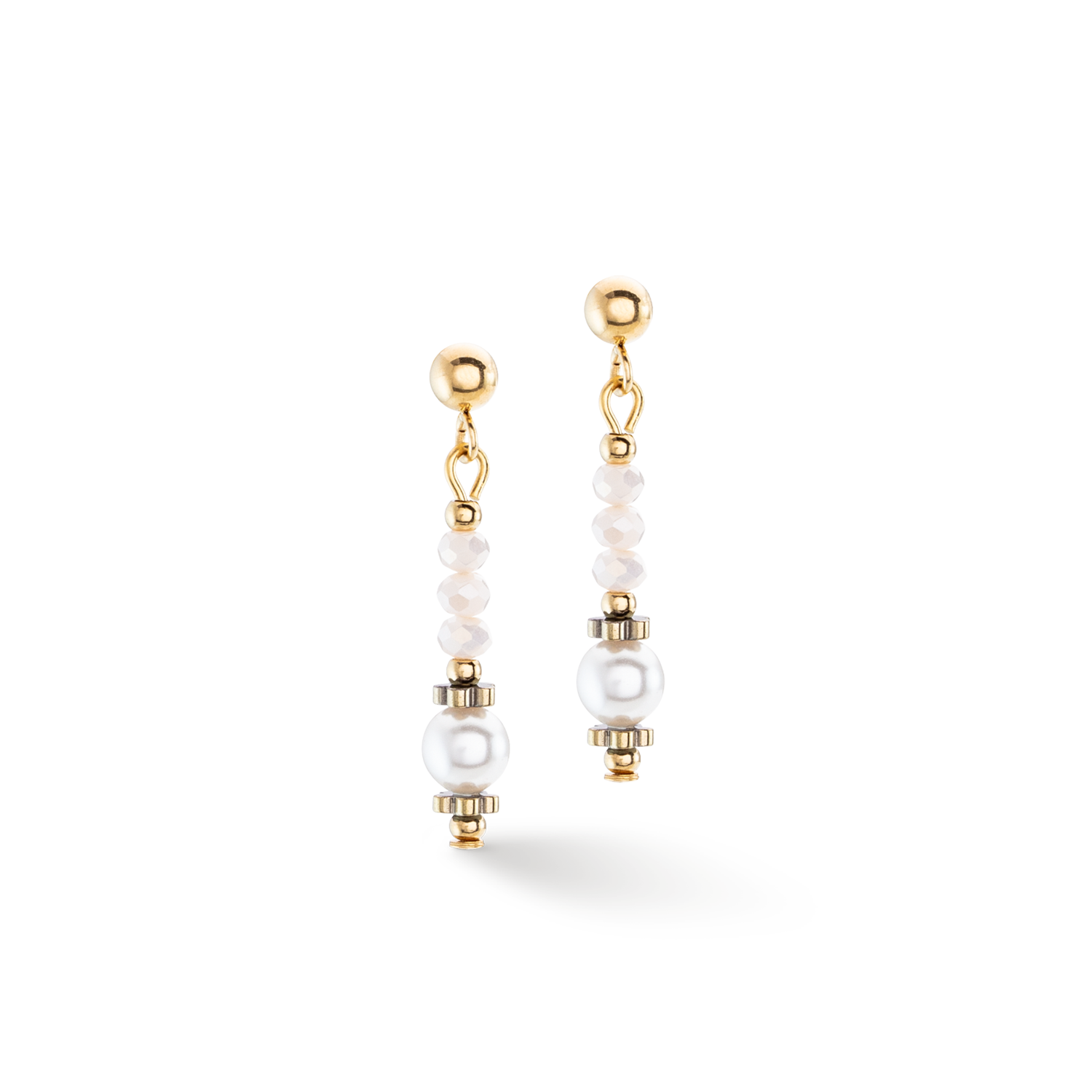 Elegant Little Twinkle Pearl Earrings - Mix White Pearl Studs for Women | Perfect for Weddings, Parties & Everyday Wear