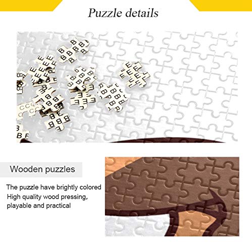 Qilmy 1000 Piece Jigsaw Puzzle - Adorable Dachshund Dog Design, Educational Brain Teaser & Stress Relief Toy for Kids & Adults | Perfect for Family Game Night, Classroom Activities & Relaxation Therapy