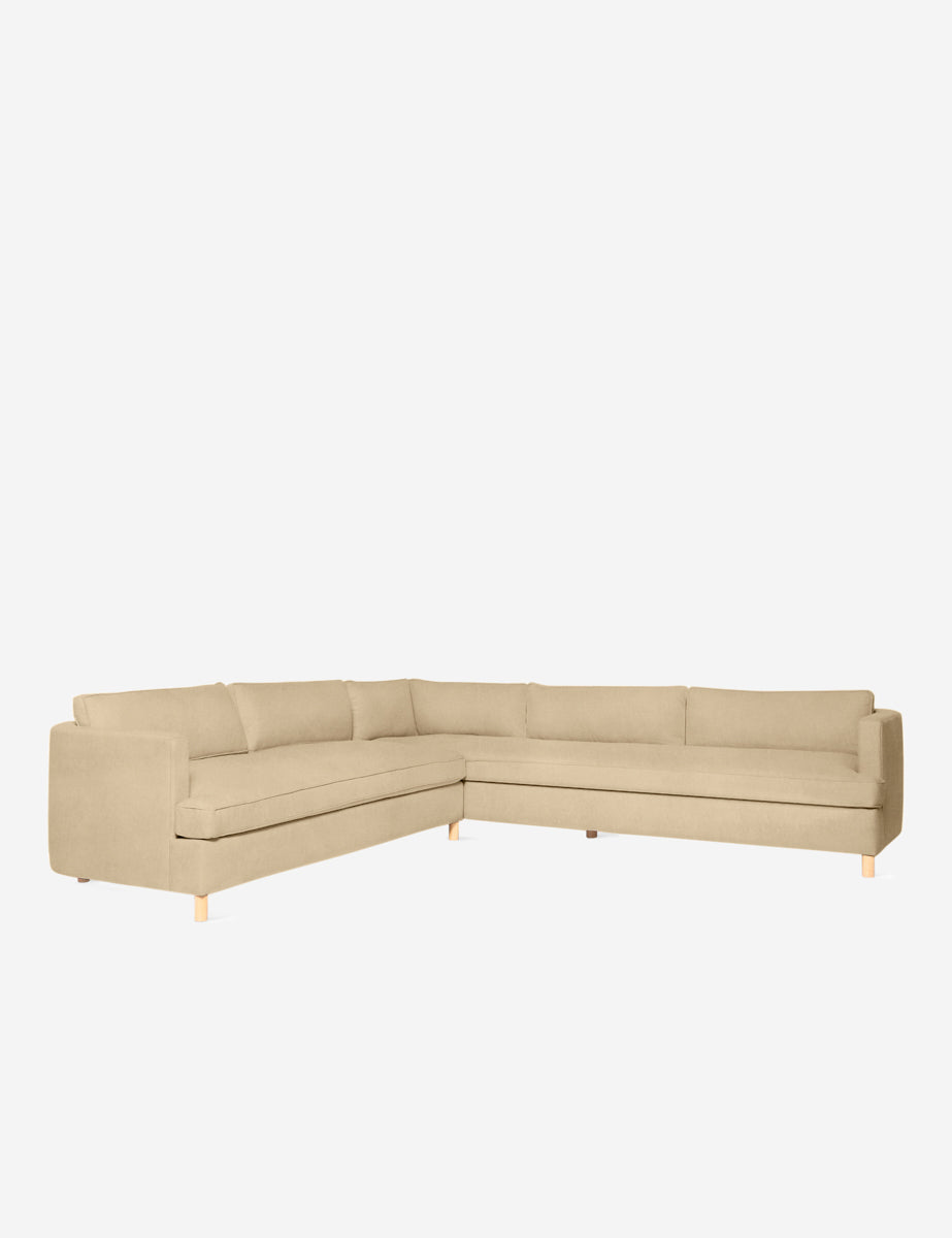 Belmont Corner Sectional Sofa by Ginny Macdonald - Modern L-Shaped Couch for Living Room, Family Room & Lounge Areas