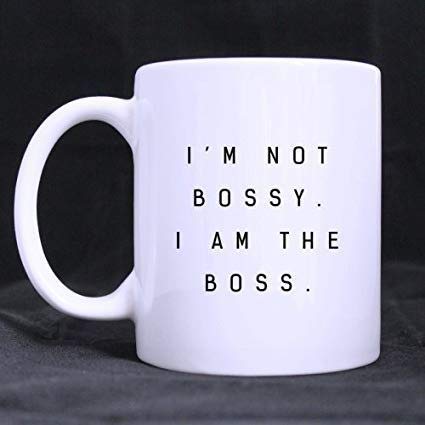 Empowering 'I'm Not Bossy I Am The Boss' 11oz Coffee Mug - Perfect for Office, Home & Gifts for Strong Women Leaders