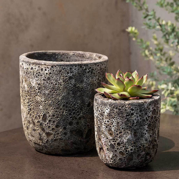 Campania International Dao Planter - Fossil Grey, Small (8