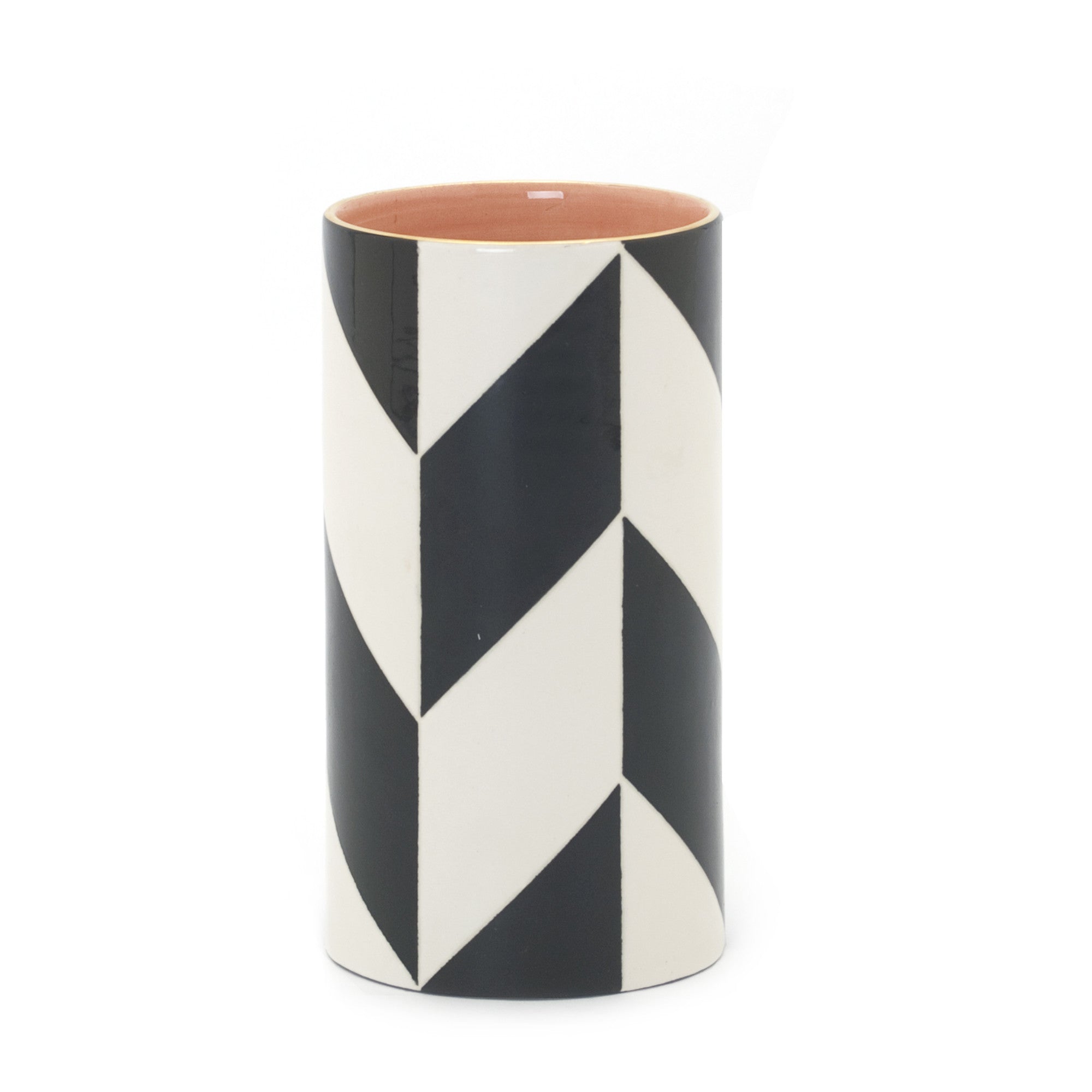 Erin Gates Hatton #6 Vase - Elegant Tomato Red Decorative Vase for Home & Office Decor | Perfect for Floral Arrangements, Centerpieces, and Gift Giving