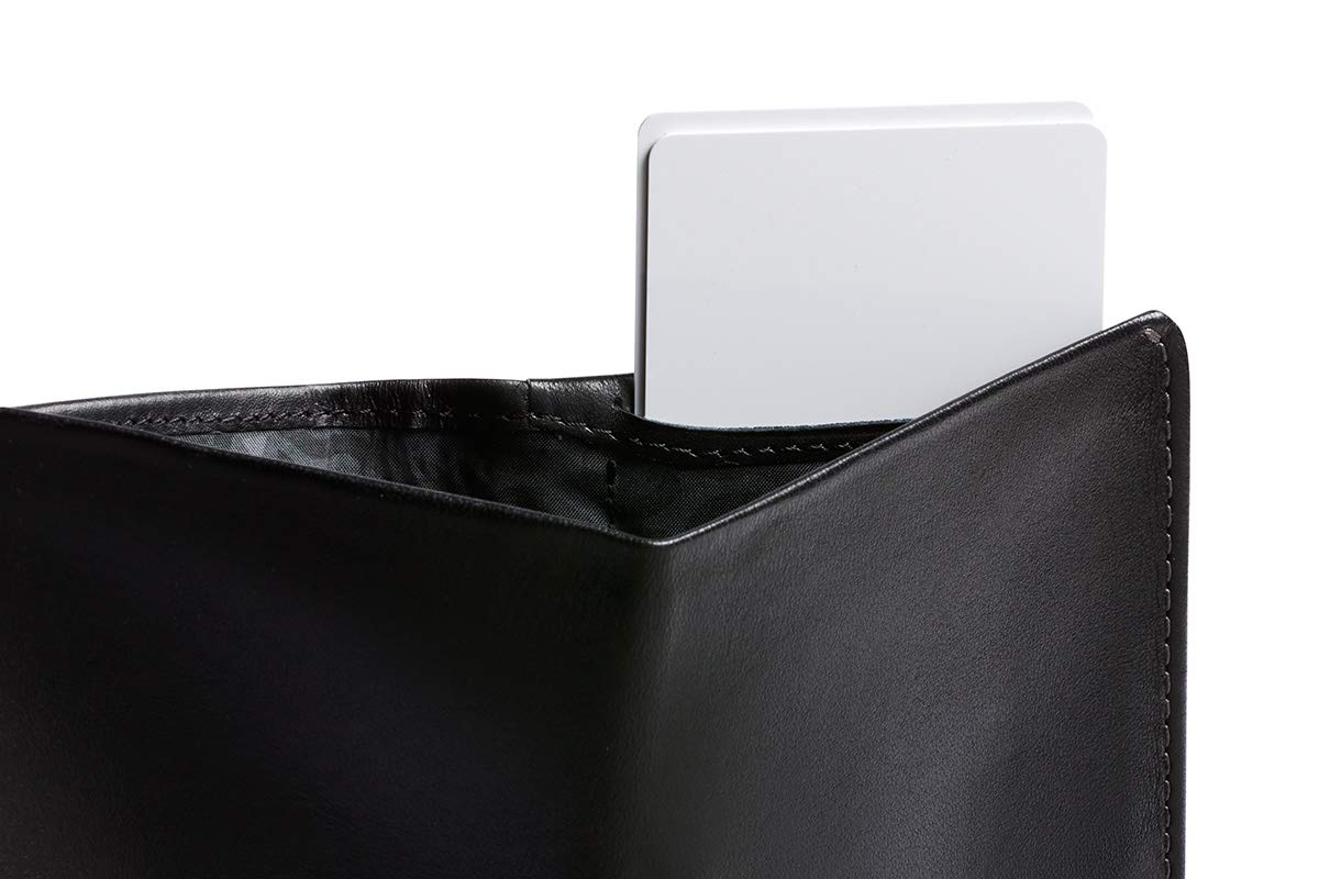 Bellroy Slim Coin Wallet - Bifold Leather Design for Men & Women | Holds 4-8 Cards + Magnetic Closure Coin Pouch | Perfect for Travel, Everyday Carry & Minimalist Lifestyle