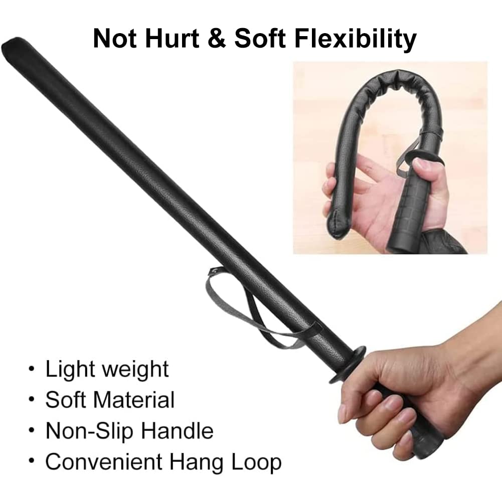 Professional Dog Bite Training Set - Bite Sleeve Arm with Whip Agitation Stick for Protection Training of Pitbull, German Shepherd & Puppies (Black) - Ideal for Police K9, Guard Dog & Obedience Training