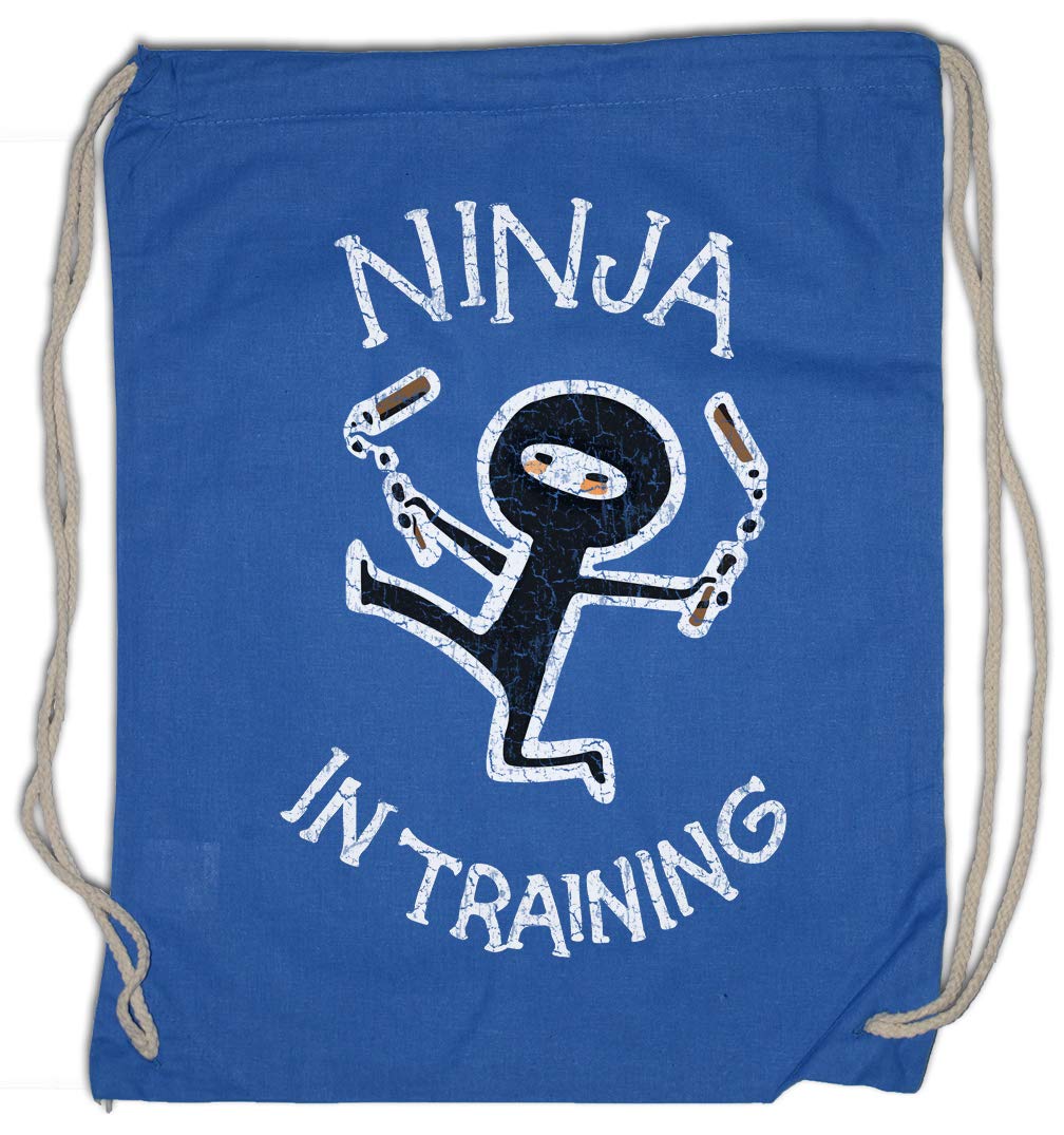 Urban Backwoods Ninja Training Drawstring Bag - Lightweight Gym Sack for Workouts, Travel & Outdoor Adventures