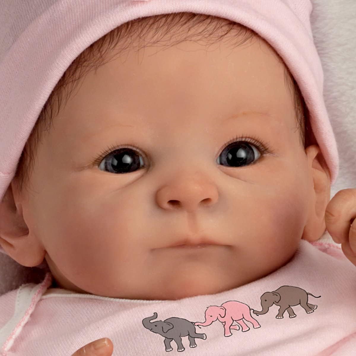 The Ashton-Drake Galleries Realistic Baby Doll - Little Peanut Lifelike Reborn Doll for Collectors & Gift Giving | Nursery Decor, Photography Prop, Baby Shower Present