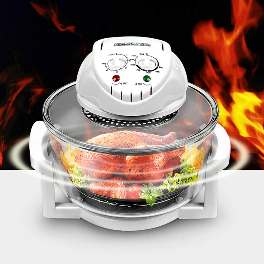 12L Turbo Air Fryer Convection Oven - Electric Cooker with Multifunction & Infrared Technology - Perfect for Roasting, Baking, and Healthy Frying at Home