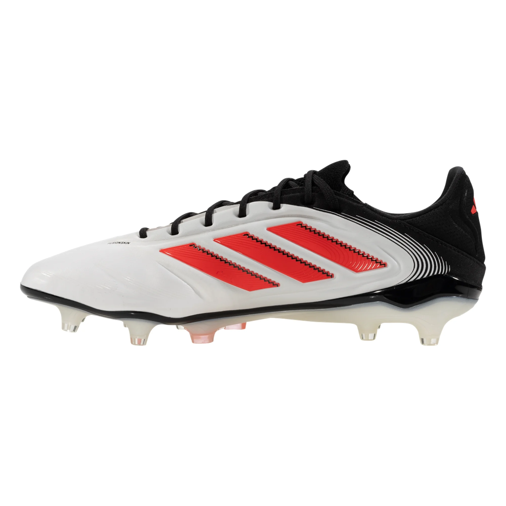 Adidas Copa Pure III Elite FG Soccer Cleats - White/Lucid Red/Black - High-Performance Football Shoes for Firm Ground - Perfect for Professional Matches & Training Sessions