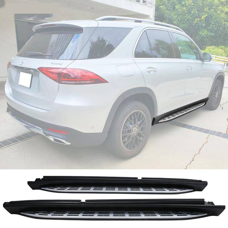2020-2023 Mercedes GLE W167 V167 SUV Aluminum Running Boards | OE Style Nerf Bars Side Steps | Perfect for Off-Roading & Daily Use