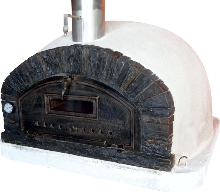 Premium BUENA VENTURA PRETO Outdoor Pizza Oven - Best Selling Stainless Steel Wood Fire Pizza Maker for Backyard, Patio & Camping
