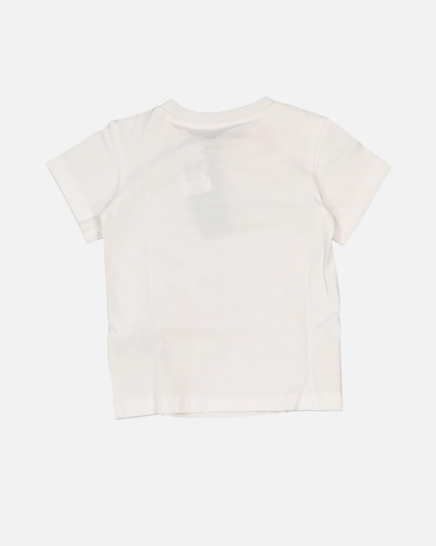 Adidas Baby Boys' Short Sleeve T-Shirt & Shorts Set - White & Indigo Blue Cotton Outfit for Playtime & Casual Wear