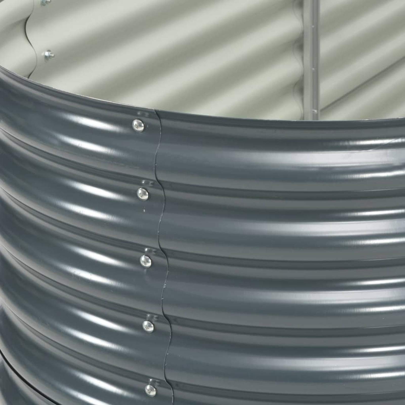 Galvanized Steel Raised Garden Bed Planter - 125.9
