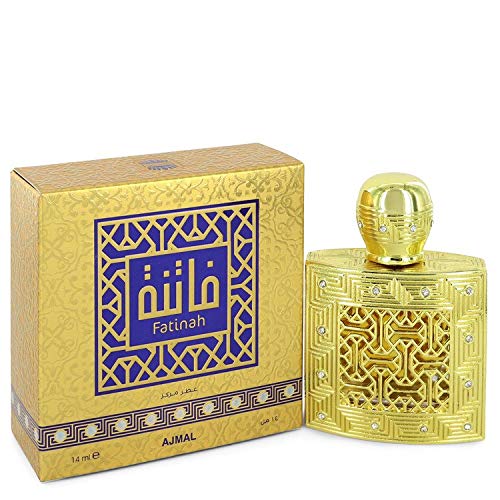 Fatinah Unisex Concentrated Perfume Oil - 0.47 oz Long-Lasting Fragrance for Women & Men | Floral & Sweet Scent | Perfect for Date Night, Office & Special Occasions