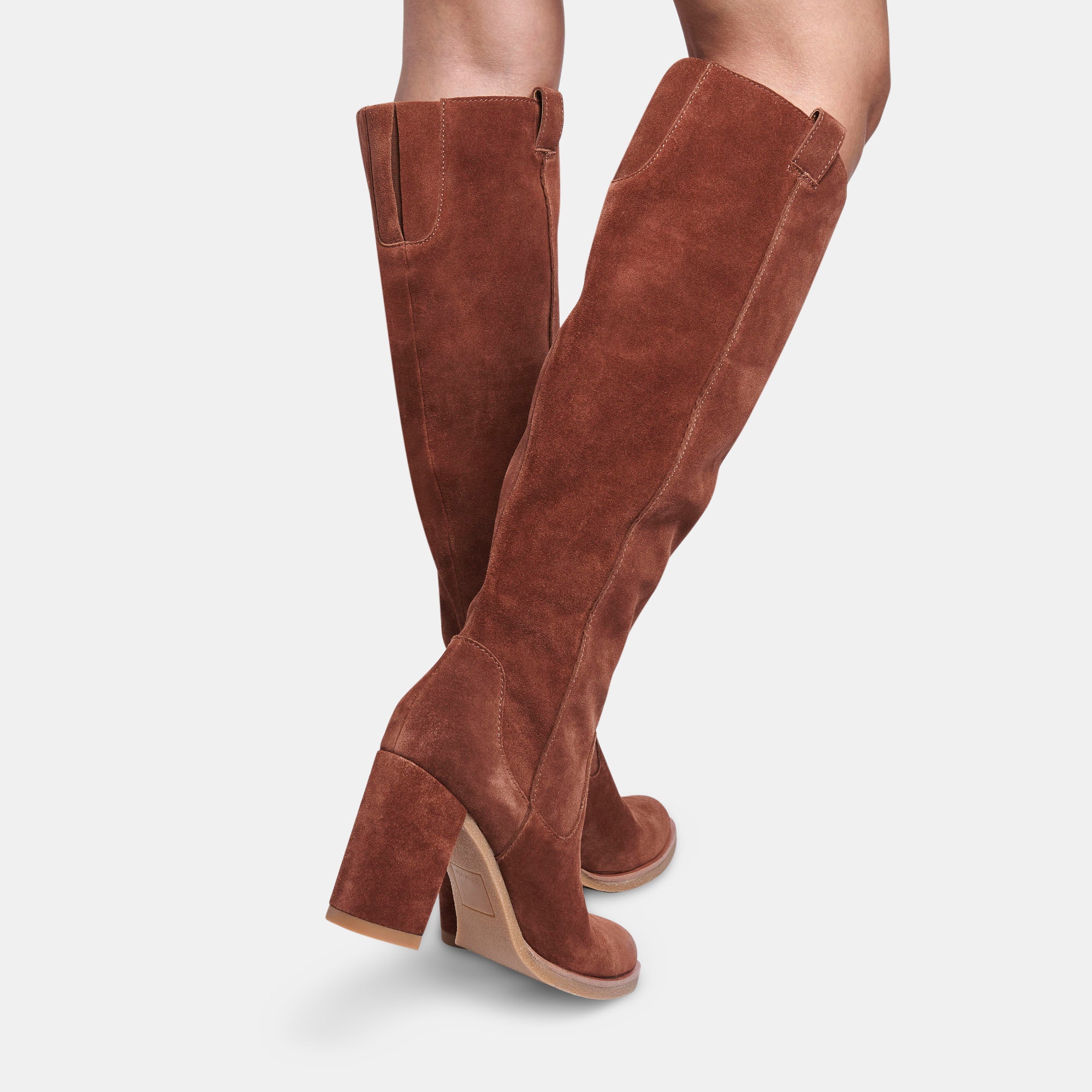 SARIE BOOTS BRANDY SUEDE ANKLE BOOTS - Women's Fashion Boots for Casual Outfits & Fall Winter Style