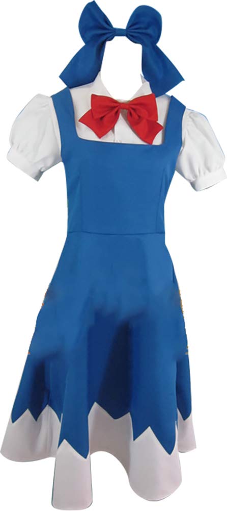 BangYan Cirno Cosplay Costume - The Embodiment of Scarlet Devil Anime Outfit for Halloween, Cosplay Events & Conventions