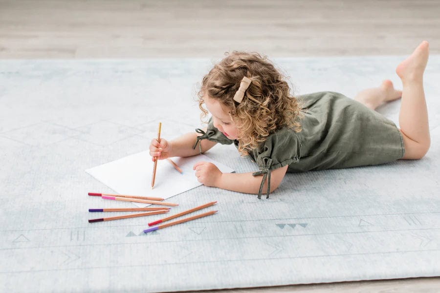 Little Bot Ofie Baby Play Mat - Non-Toxic, Waterproof & Foldable for Infants & Toddlers | Perfect for Nursery, Playroom & Travel | Safe & Comfortable Crawling & Play Area