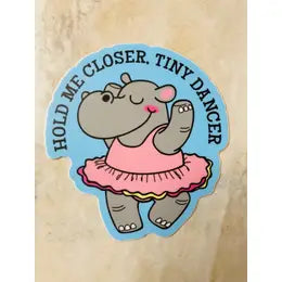 Denali & Co Dance Stickers - Fun & Colorful Vinyl Decals for Dance Studios, Water Bottles, Laptops & More