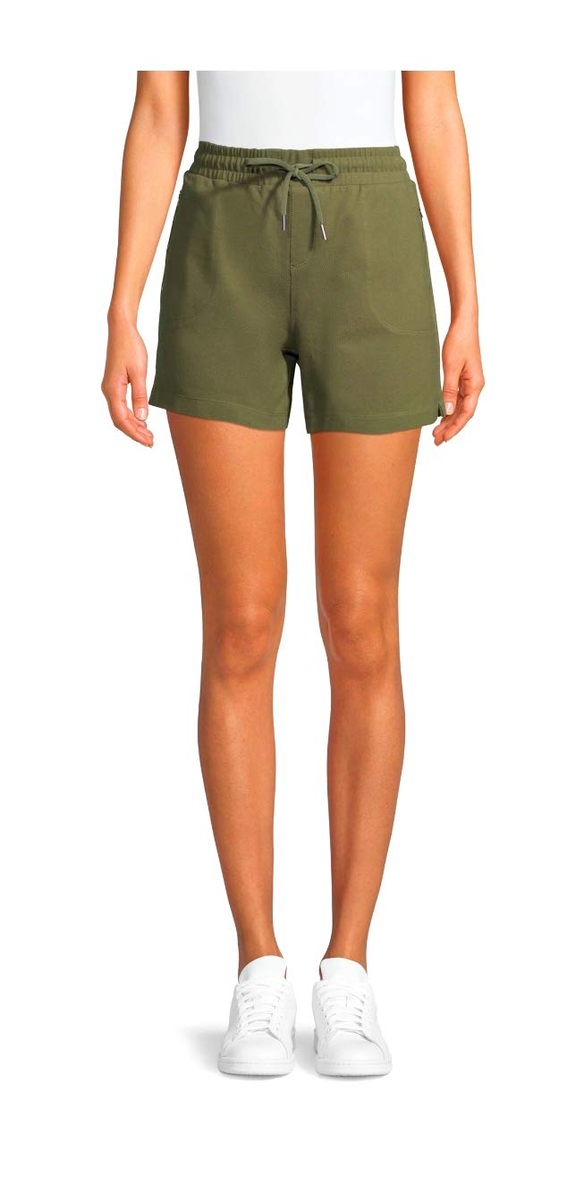 Athletic Works Women's Commuter Shorts - Comfortable Stretch Workout Running Shorts for Women, Perfect for Gym, Yoga, Cycling & Travel