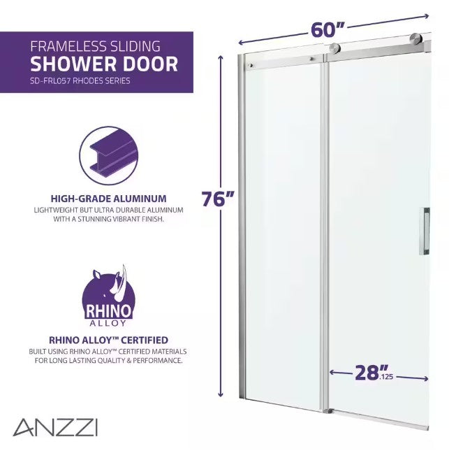 Anzzi SD FRLS05702BN 60