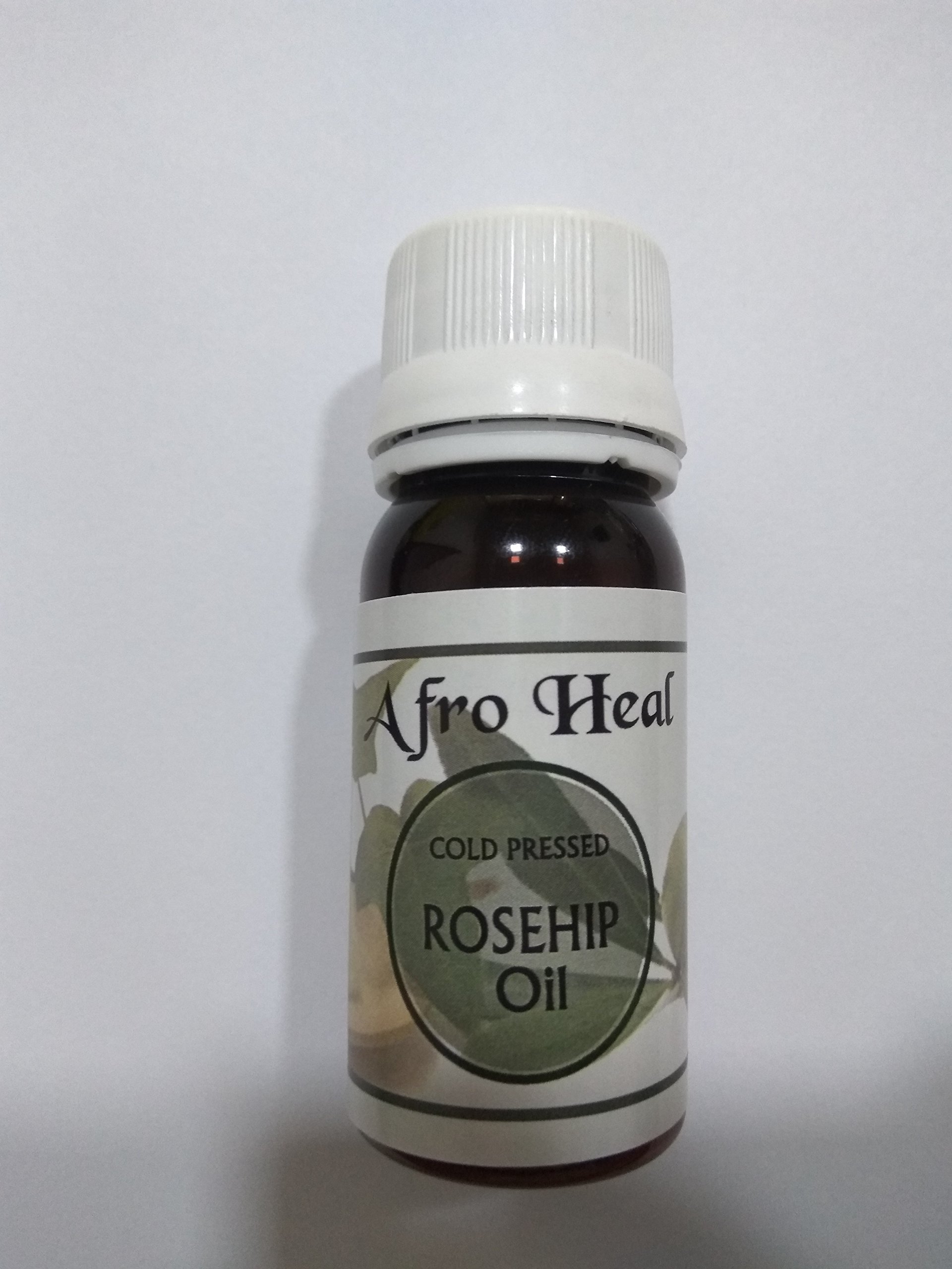 Afro Heal 100% Pure Natural Rosehip Oil for Face & Skin - 30ml | Hydrating, Anti-Aging & Scar Treatment | Perfect for Dry Skin, Wrinkles & Stretch Marks