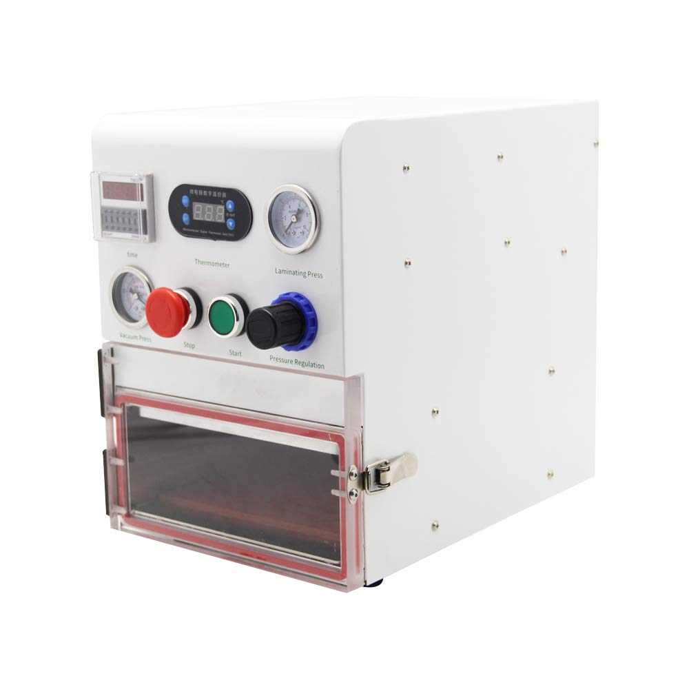 MXBAOHENG Vacuum OCA Laminating Machine for LCD Screen Repair - Bubble-Free Laminator for iPad, Tablets, Curved Screens & Cellphone Touch Panels | Perfect for Professional Screen Repair Shops & DIY Device Maintenance