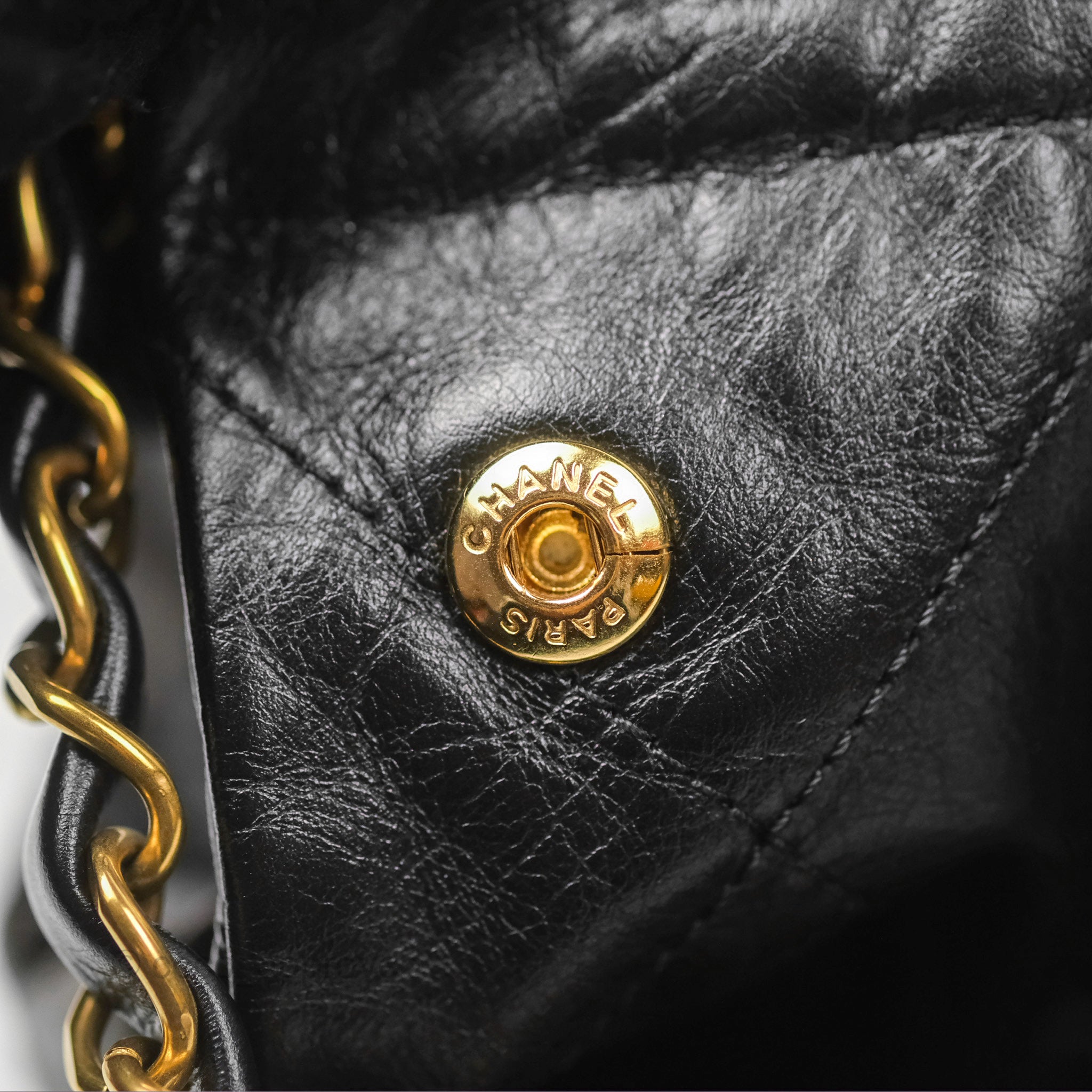 Chanel 22 Small Handbag Black Aged Calfskin Leather with Aged Gold Hardware - Luxury Crossbody Bag for Women, Perfect for Date Night & Evening Events
