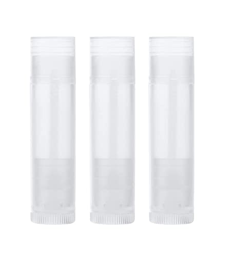 5g Clear Plastic Cosmetic Jars for Chapstick, Lip Balm, Essential Oils & Makeup - 3 Pack | Travel-Friendly Small Containers for DIY Beauty Products, Salves & Creams