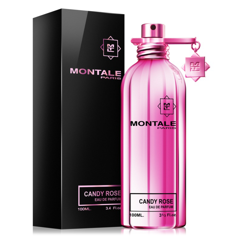 Montale Candy Rose 100ml Eau de Parfum for Women - Floral Gourmand Perfume for Date Night & Special Occasions