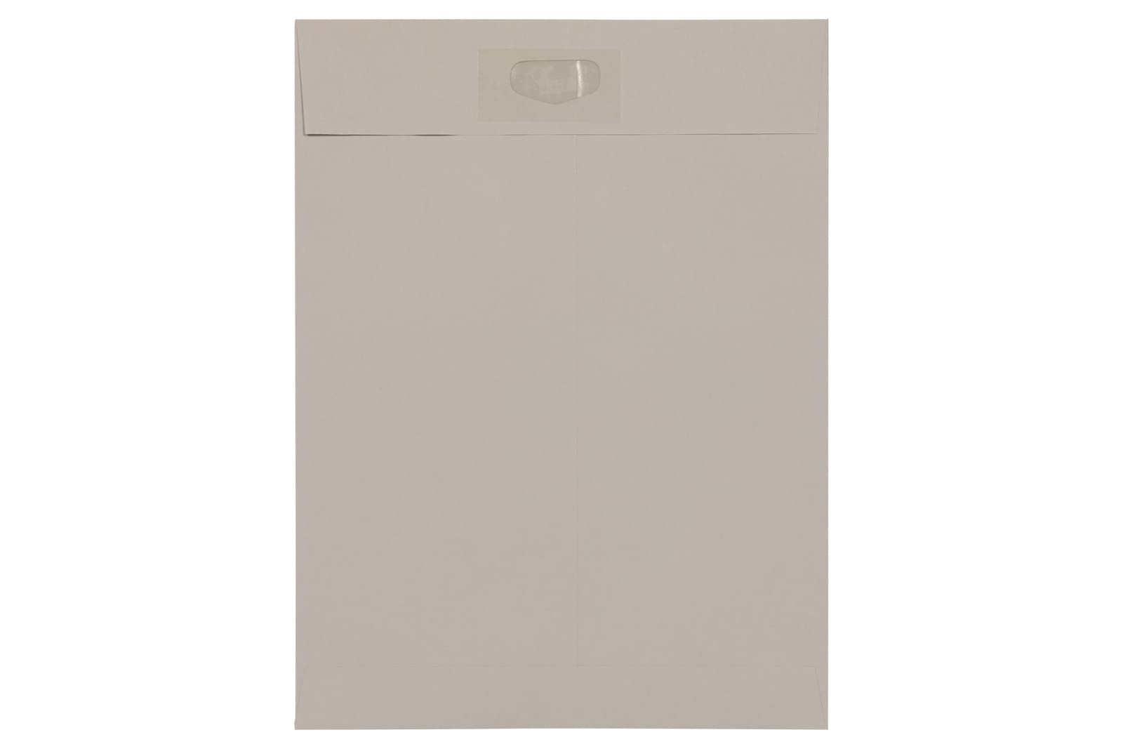 JAM PAPER 9 x 12 Open End Catalog Envelopes with Press Seal Closure - 500 Pack Grey Kraft Envelopes for Business Mailing, Invoices & Documents | Bulk Office & Mailing Supplies for Small Business & Home Office