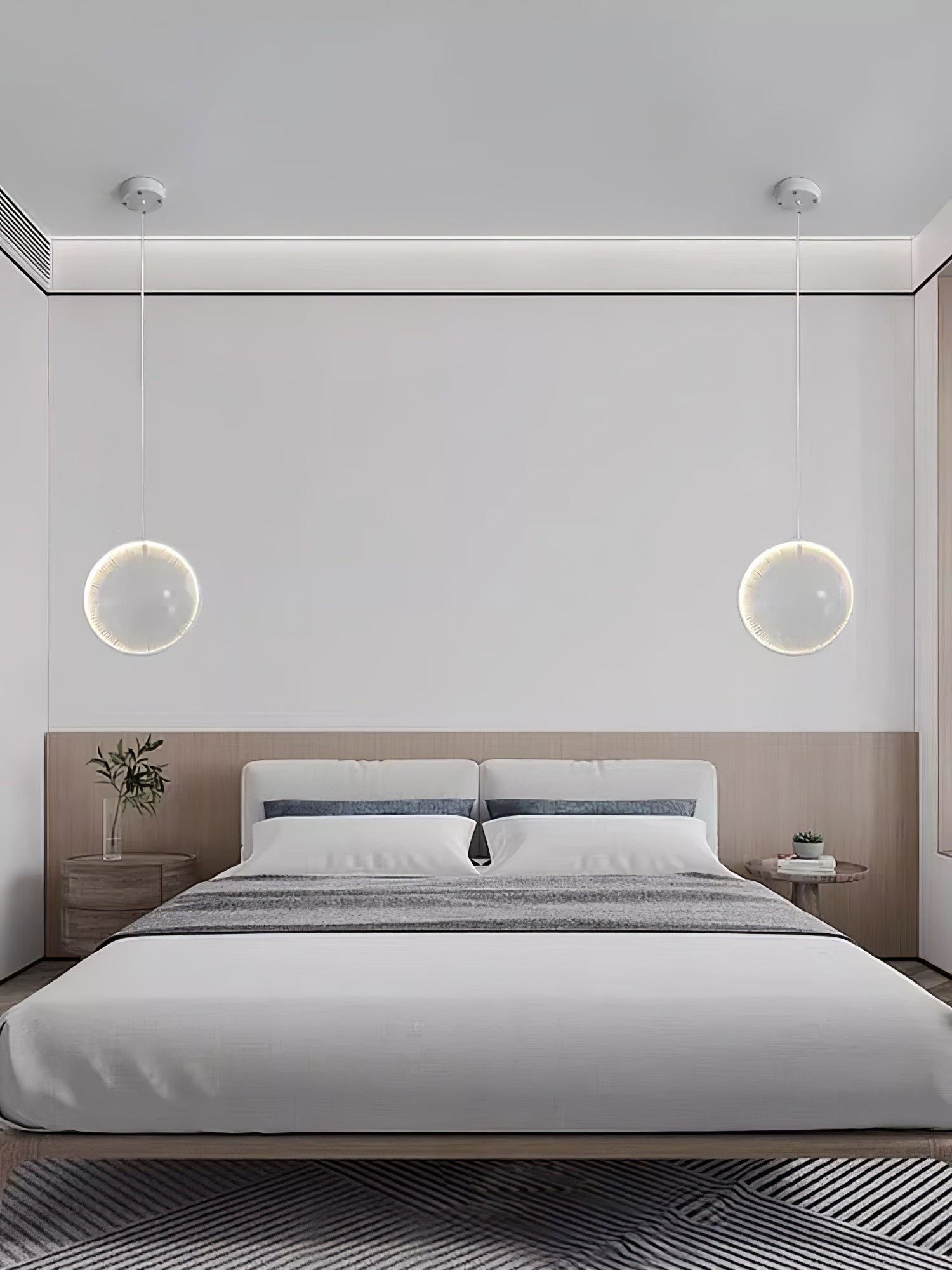 Aetheris Modern Pendant Lamp - Sleek Hanging Light Fixture for Kitchen Island, Dining Room & Bedroom Decor | Energy Efficient LED Lighting