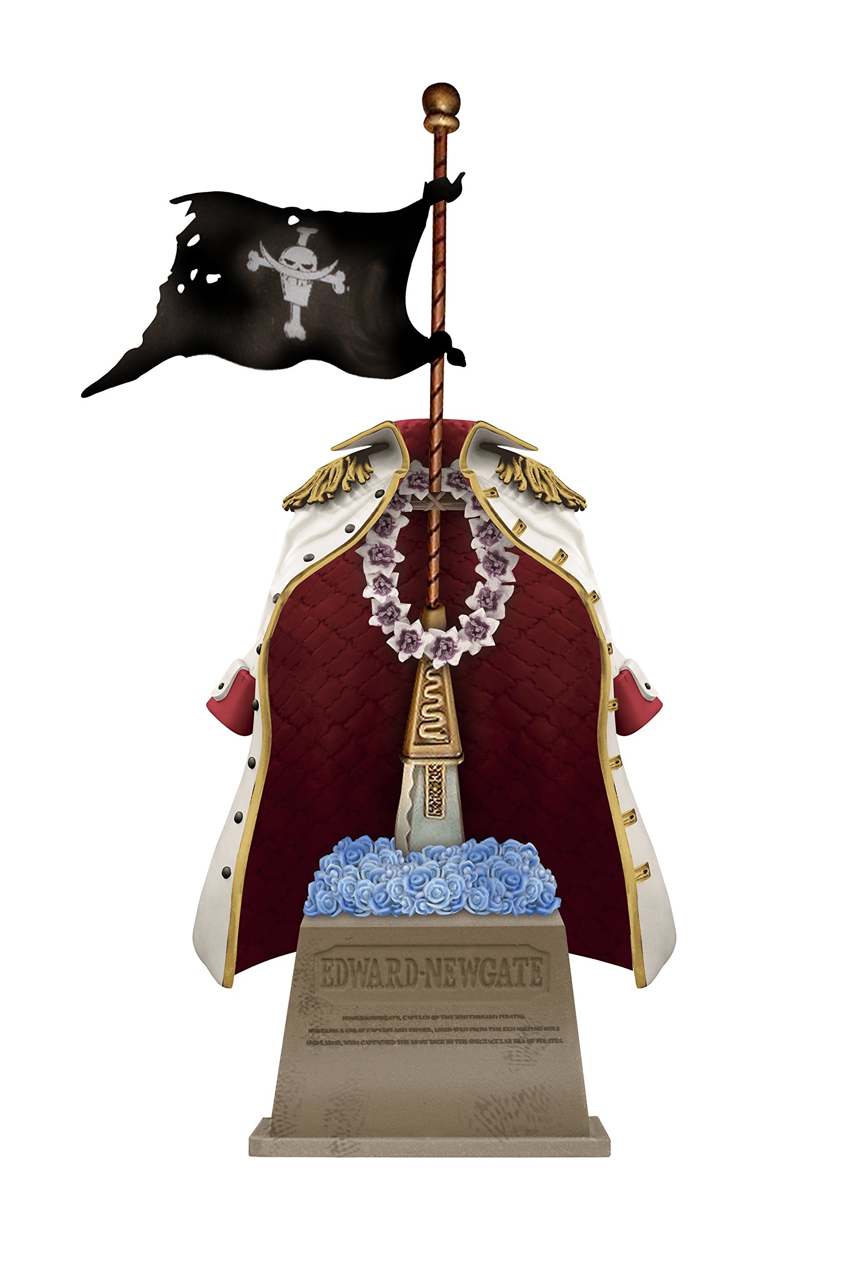 Banpresto One Piece 11.5-Inch Whitebeard DXF Figure - Special Edition with Cape & Rudder, The Grand Line Men Collectible for Anime Fans | Perfect for Display, Gifts & Anime Collections