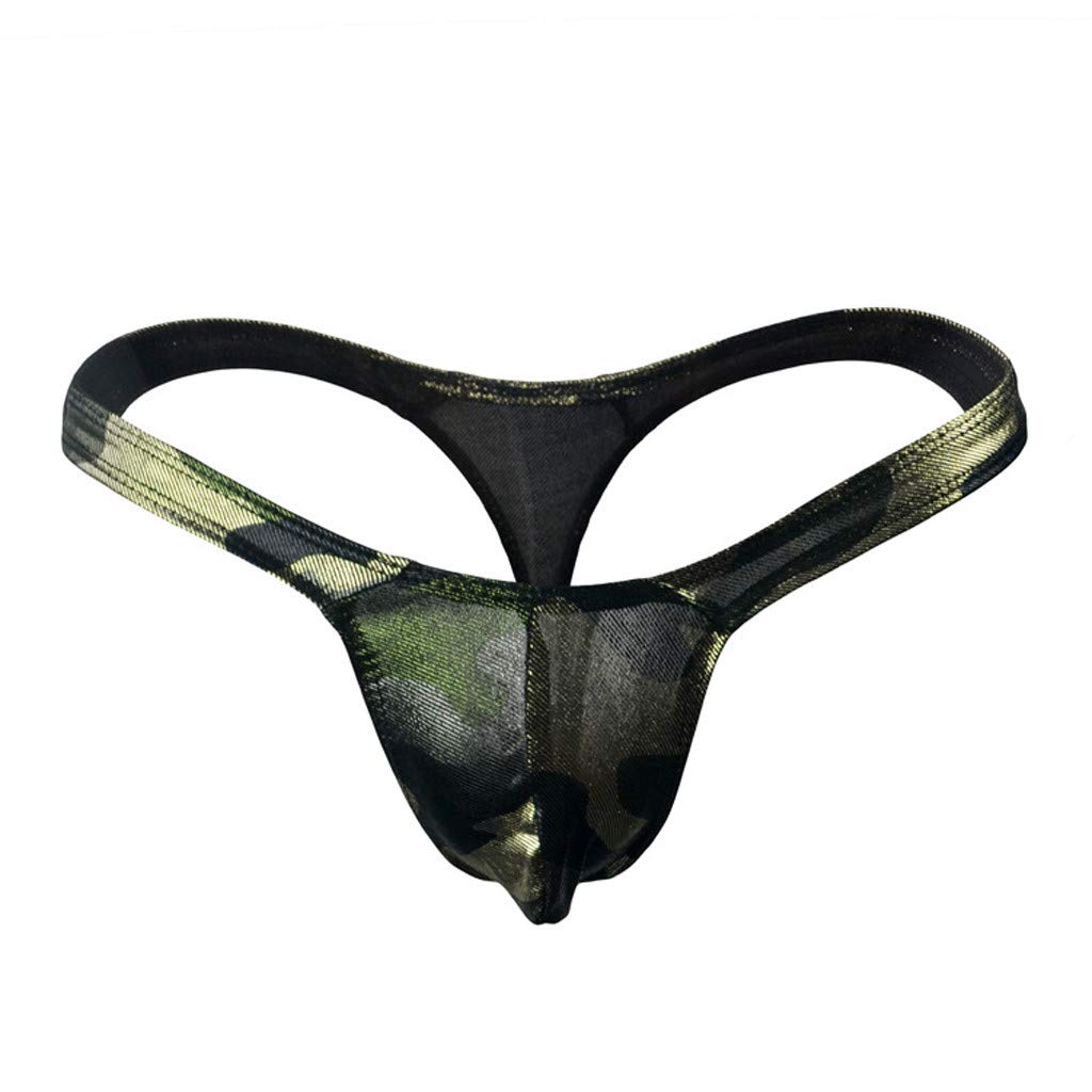 Men's Stretch Micro T-Back Thong Underwear - Breathable G-String Briefs for Comfort & Fashion | Perfect for Lingerie, Intimates & Everyday Wear