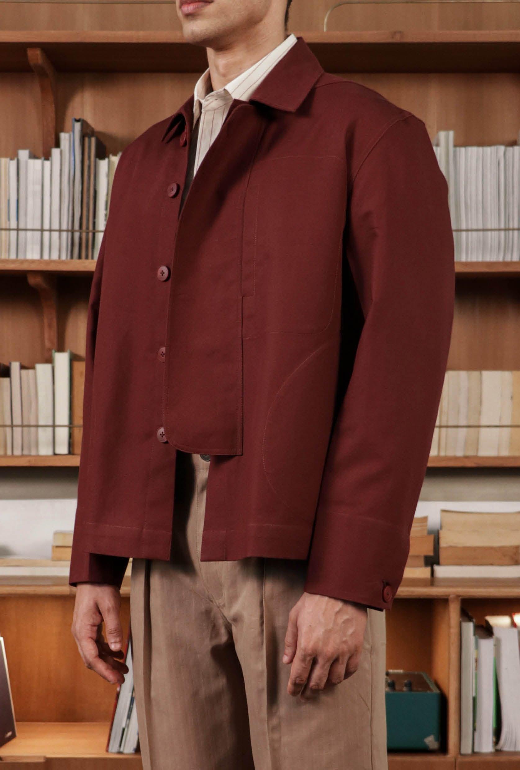 DUKE TWILL OVERSHIRT - Men's Casual Button-Up Shirt Jacket for Spring & Fall - Perfect for Outdoor Adventures, Date Nights & Layered Streetwear Looks