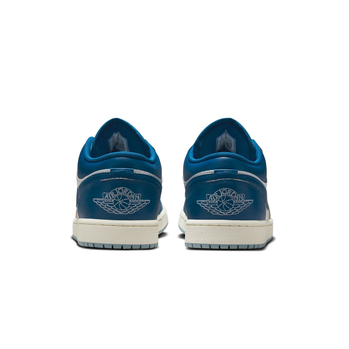 Air Jordan 1 Low 'Industrial Blue' Men's Basketball Shoes - Stylish Sneakers for Casual Wear, Street Fashion & Sports Performance