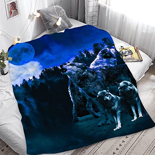 Wolves Wolf Blue