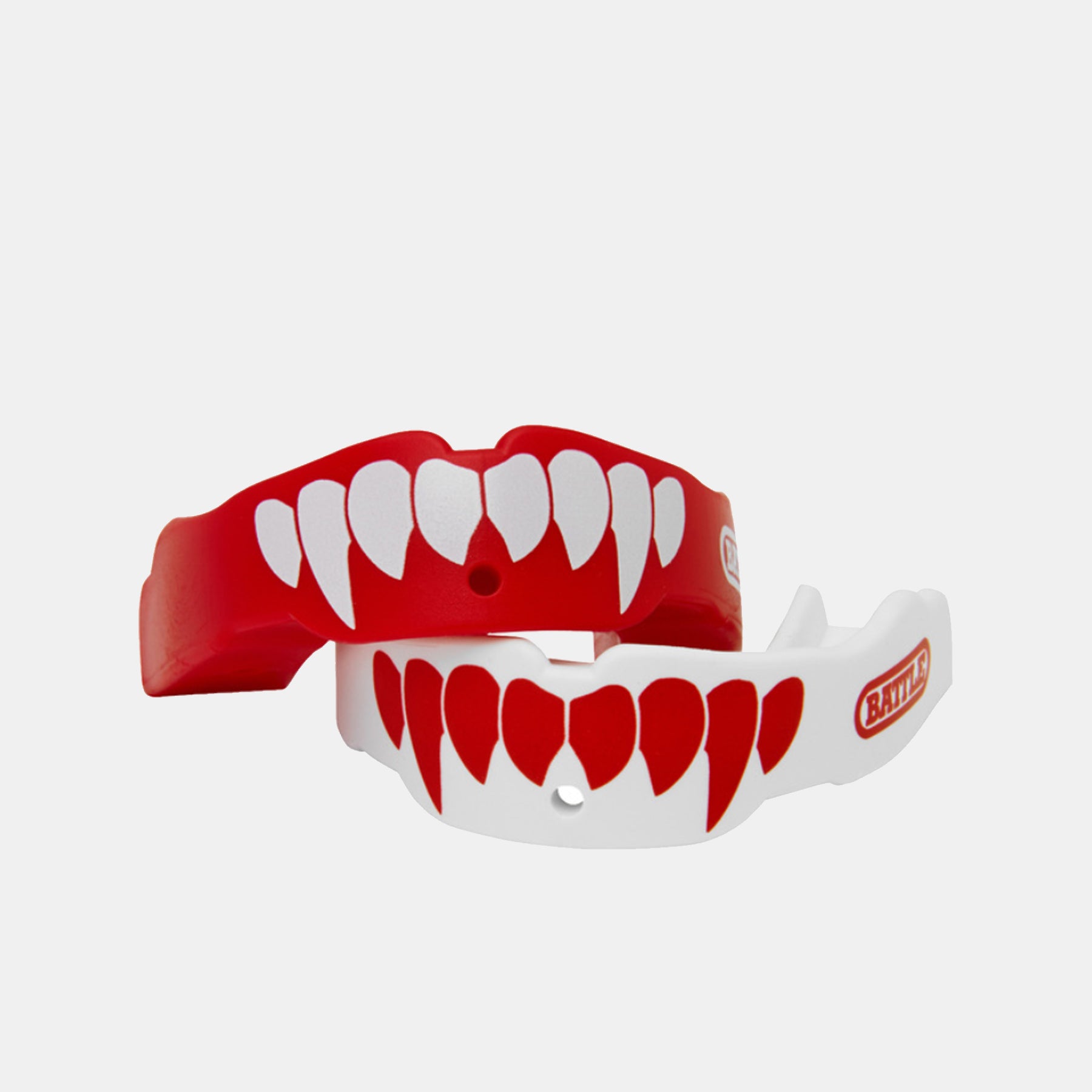 2 Pack Adult Fang Mouthguard for Sports & Nighttime Teeth Grinding - BPA Free Protective Dental Guard for Boxing, MMA, Football & Bruxism Relief