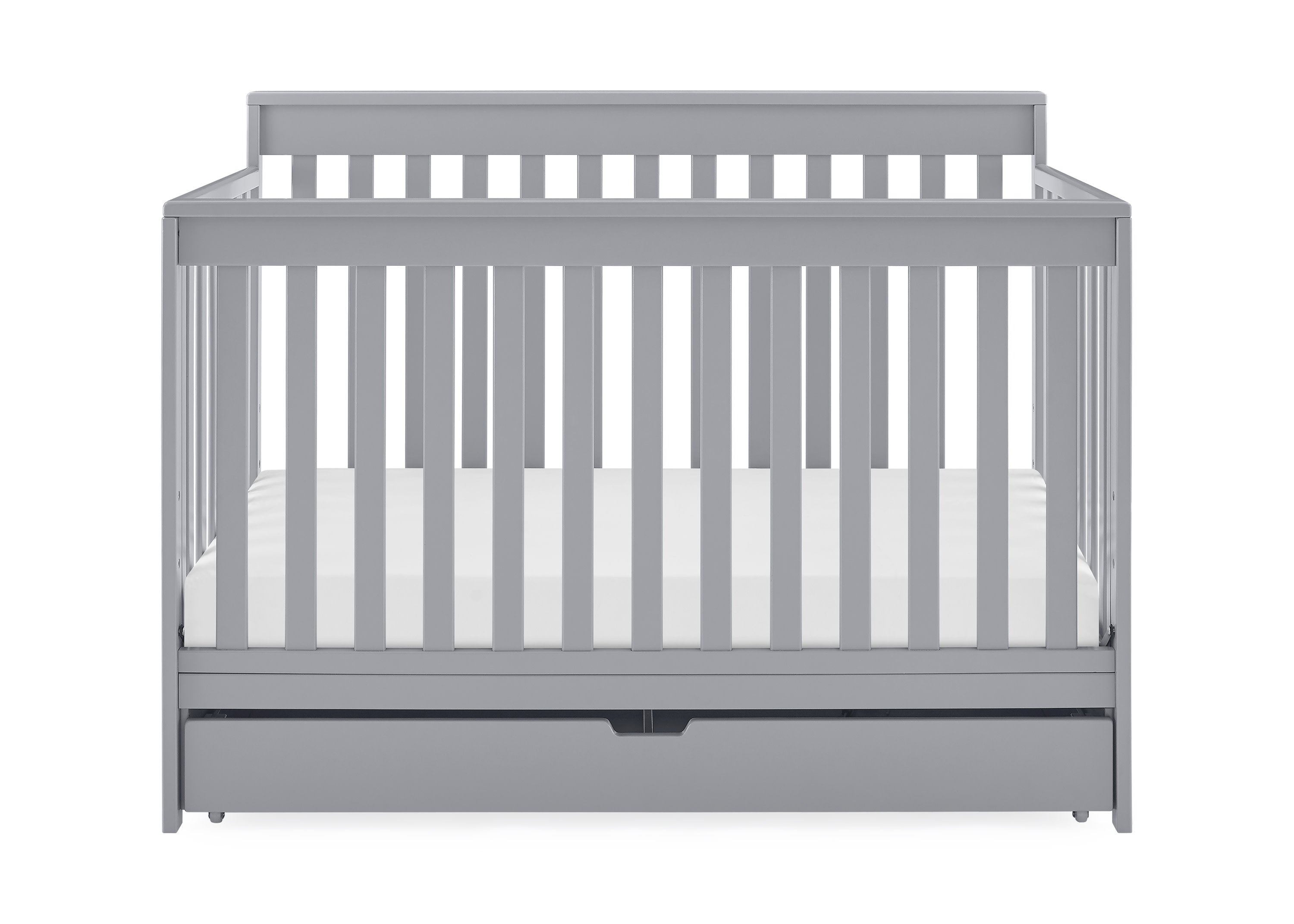 Mercer 6-in-1 Convertible Baby Crib with Storage Drawer & Trundle - Nursery Furniture for Newborn to Toddler Bed | Perfect for Small Spaces & Shared Rooms