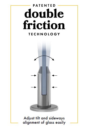 Premium White Round Base Plated Pool Spigot with Double Friction - Includes Domical Cover, 2205 Stainless Steel - Perfect for Inground Pools, Water Features & Outdoor Plumbing Systems