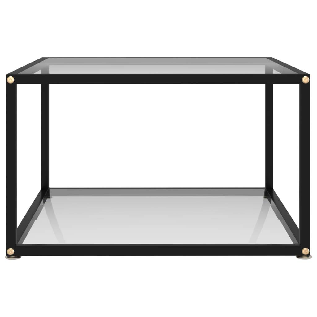 Modern Simple Style Coffee Table with Storage Shelf - 23.6