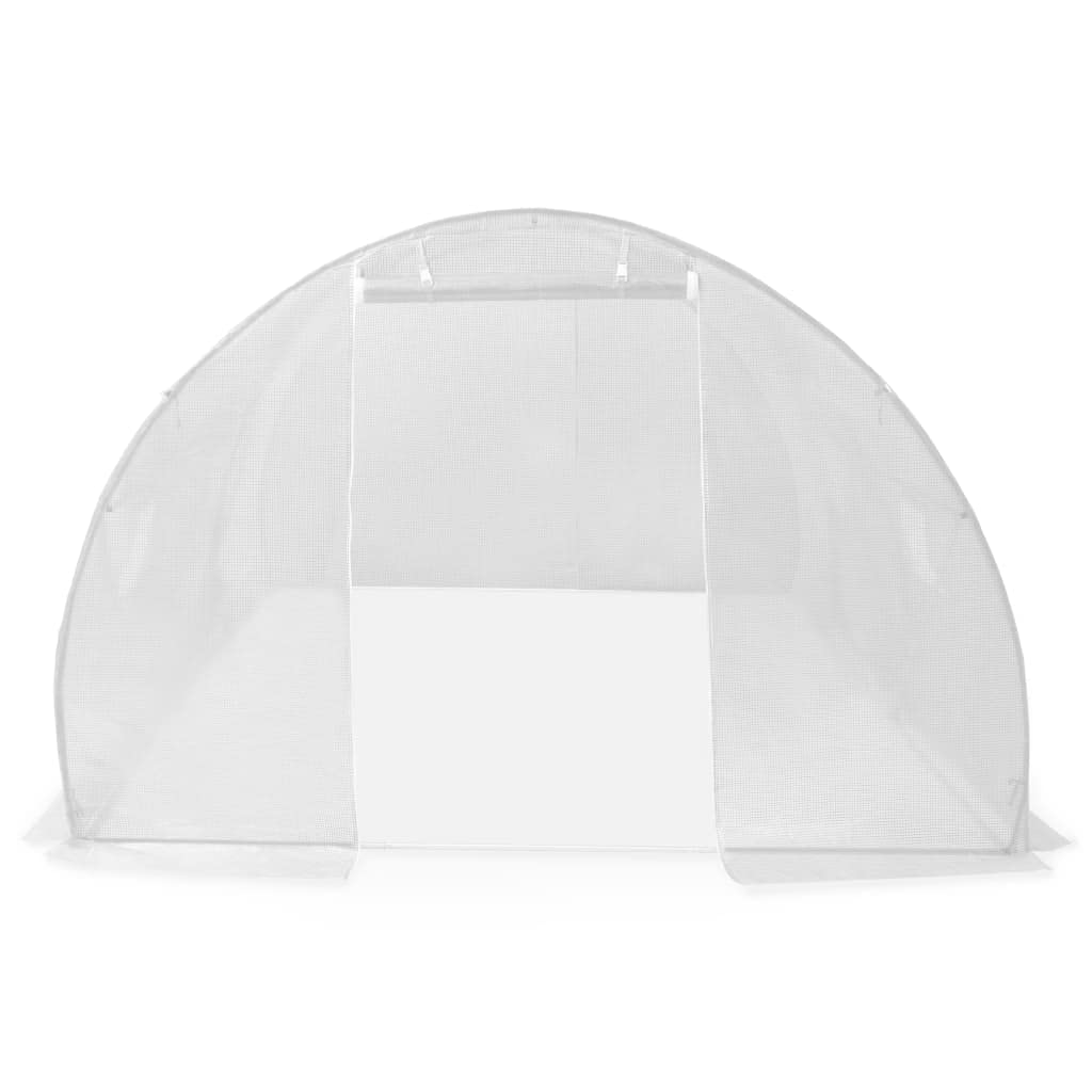 Large Heavy Duty Walk-in Greenhouse for Outdoor Garden & Backyard | 145.3ft² Steel Frame Tunnel Greenhouse (177.2